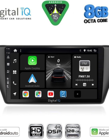 DIGITAL IQ BXF 7582_CPAA (9inc) MULTIMEDIA TABLET for SKODA FABIA mod. 2015-2022