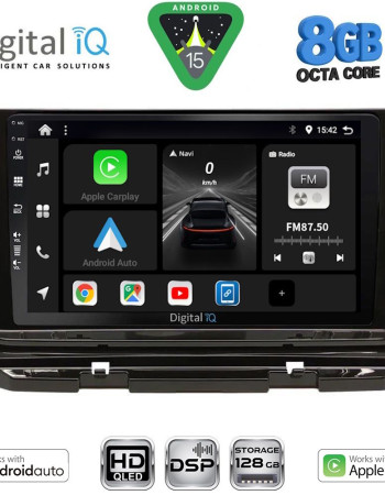 DIGITAL IQ BXF 7598_CPAA (10inc) MULTIMEDIA TABLET for SKODA OCTAVIA 8 mod. 2021-2026
