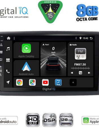 DIGITAL IQ BXF 7601_CPAA (9inc) MULTIMEDIA TABLET for SKODA RAPID  mod. 2012-2023