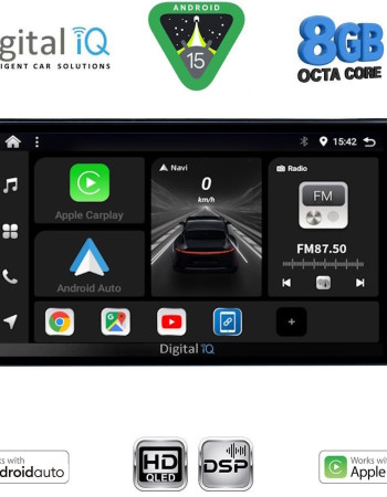 DIGITAL IQ BXF 763_CPAA (9'' DECK) MULTIMEDIA SYSTEM for TOYOTA ALL mod. 2019-2026 (230mm)