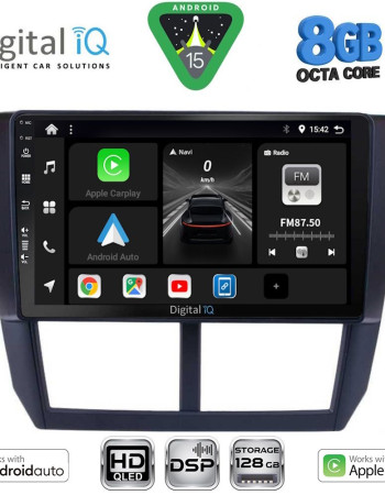 DIGITAL IQ BXF 7662_CPAA (9inc) MULTIMEDIA TABLET for SUBARU FORESTER - IMPREZA - XV mod. 2008-2013