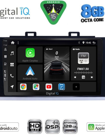 DIGITAL IQ BXF 7668_CPAA (9inc) MULTIMEDIA TABLET for SUBARU LEGACY - OUTBACK mod. 2014-2019