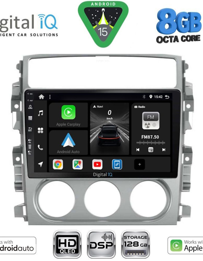 DIGITAL IQ BXF 7681_CPAA (9inc) MULTIMEDIA TABLET for SUZUKI LIANA mod. 2001-2007
