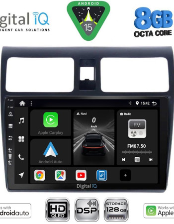 DIGITAL IQ BXF 7684_CPAA (10inc) MULTIMEDIA TABLET for SUZUKI SWIFT mod. 2005-2011