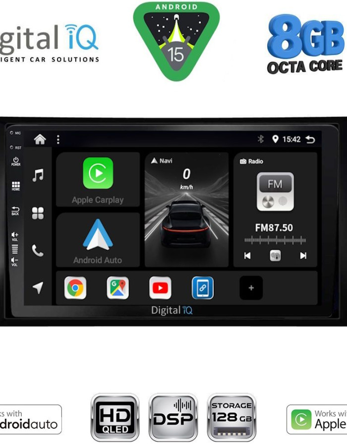 DIGITAL IQ BXF 7688_CPAA (9inc) MULTIMEDIA TABLET for FIAT SEDICI – SUZUKI SX4 mod. 2005-2013
