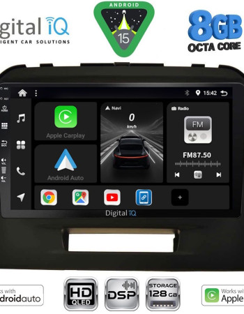 DIGITAL IQ BXF 7697BL_CPAA (9inc) MULTIMEDIA TABLET for SUZUKI VITARA mod. 2016-2025 (BLACK)