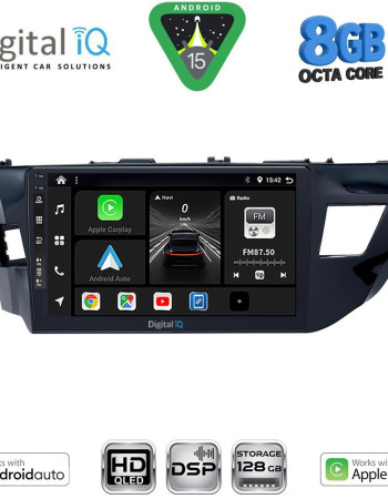 DIGITAL IQ BXF 7714MD_CPAA (10inc) MULTIMEDIA TABLET for TOYOTA COROLLA mod. 2013-2016