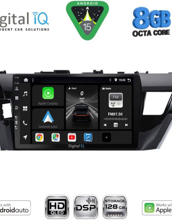 DIGITAL IQ BXF 7714SM_CPAA (10inc) MULTIMEDIA TABLET for TOYOTA COROLLA mod. 2013-2016