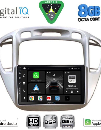 DIGITAL IQ BXF 7718_CPAA (9inc) MULTIMEDIA TABLET for TOYOTA HIGHLANDER mod. 2002-2009