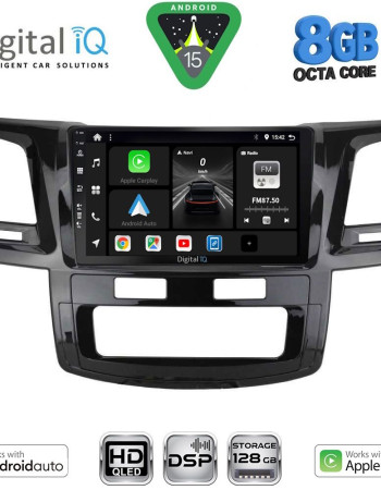 DIGITAL IQ BXF 7720_CPAA (9inc) MULTIMEDIA TABLET for TOYOTA HILUX mod. 2005-2016
