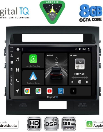 DIGITAL IQ BXF 7724_CPAA (10inc) MULTIMEDIA TABLET for TOYOTA LANDCRUISER mod. 2008-2015