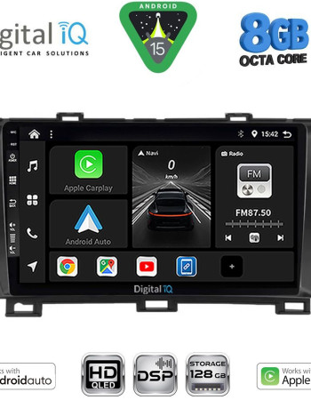 DIGITAL IQ BXF 7726BL_CPAA (9inc) MULTIMEDIA TABLET for TOYOTA PRIUS mod. 2009-2015 (BLACK)