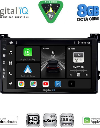 DIGITAL IQ BXF 7727_CPAA (9inc) MULTIMEDIA TABLET for TOYOTA PRIUS mod. 2016-2020