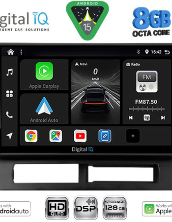 DIGITAL IQ BXF 7728DASH_CPAA (9inc) MULTIMEDIA TABLET for TOYOTA PRIUS mod. 2003-2009 (Supports Original Clima-HYBRID)