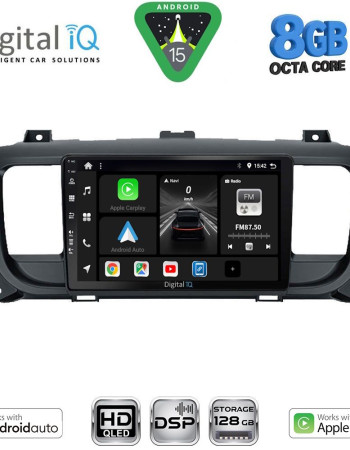 DIGITAL IQ BXF 7729_CPAA (9inc) MULTIMEDIA TABLET for CITROEN JUMPY-SPACETOURER – PEUGEOT EXPERT-TRAVELLER – TOYOTA PROACE mod. 2016-2026