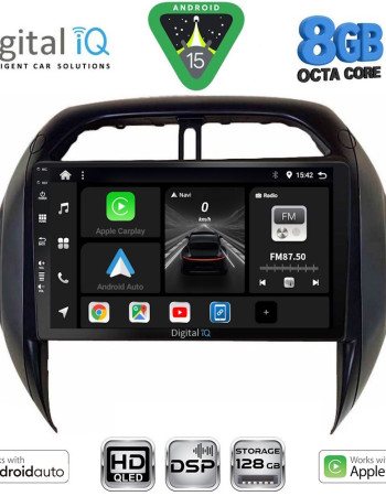 DIGITAL IQ BXF 7730_CPAA CLIMA (9inc) MULTIMEDIA TABLET for TOYOTA RAV 4 mod. 2000-2006