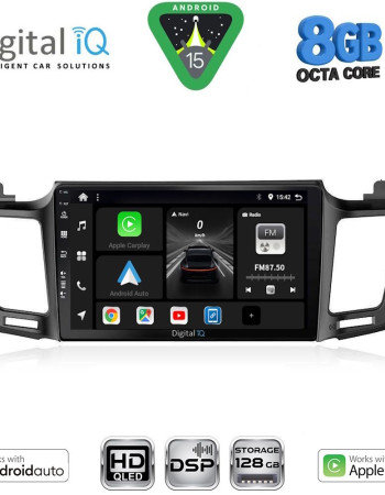 DIGITAL IQ BXF 7733_CPAA (10inc) MULTIMEDIA TABLET for TOYOTA RAV 4 mod. 2013-2019