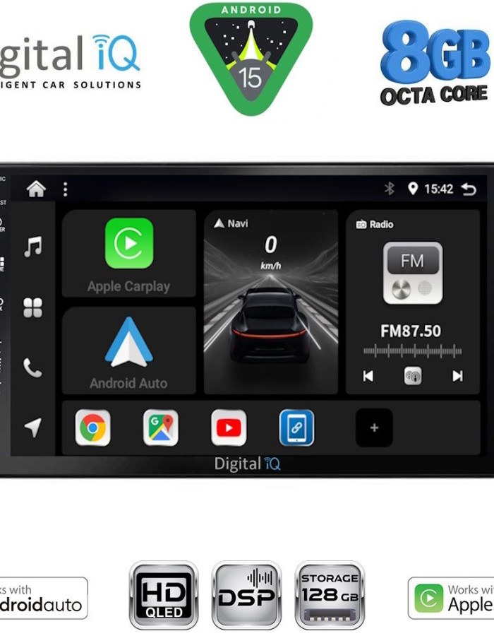 DIGITAL IQ BXF 7734_CPAA (10inc) MULTIMEDIA TABLET for TOYOTA RAV 4 mod. 2019-2025