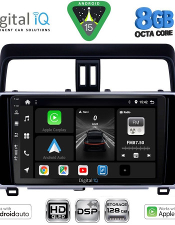 DIGITAL IQ BXF 7739_CPAA (10inc) MULTIMEDIA TABLET for TOYOTA LAND CRUISER mod. 2019-2023