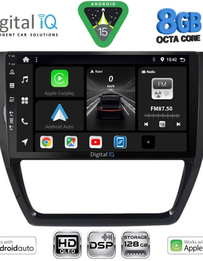 DIGITAL IQ BXF 7741_CPAA (10inc) MULTIMEDIA TABLET for VW JETTA mod. 2010-2016
