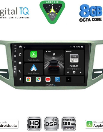 DIGITAL IQ BXF 7745_CPAA (SL) (10inc) MULTIMEDIA TABLET for VW GOLF SPORTSVAN mod. 2014-2021