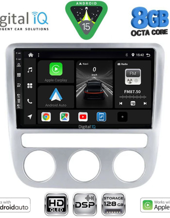 DIGITAL IQ BXF 7752_CPAA CLIMA (9inc) MULTIMEDIA TABLET for VW EOS mod. 2006-2016 - SCIROCCO mod. 2008-2010