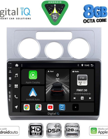 DIGITAL IQ BXF 7767_CPAA A/C (10inc) MULTIMEDIA TABLET for VW TOURAN mod. 2003-2010