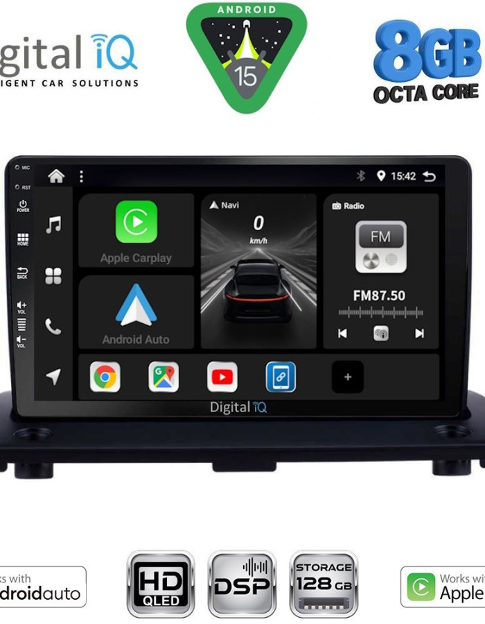 DIGITAL IQ BXF 7789_CPAA (9inc) MULTIMEDIA TABLET for VOLVO XC90 mod. 2002-2014