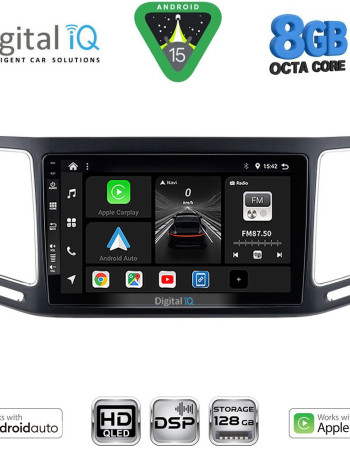 DIGITAL IQ BXF 7790_CPAA (9inc) MULTIMEDIA TABLET for VW SHARAN mod. 2011-2023