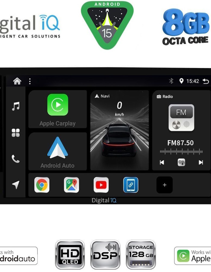 DIGITAL IQ BXF 7905_CPAA (8" DIN) MULTIMEDIA TABLET 1DIN
