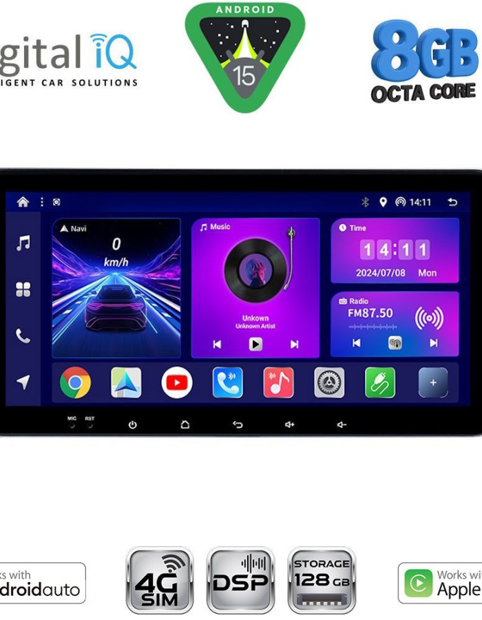 DIGITAL IQ BXF 7911_CPAA (10.33" SLIM) MULTIMEDIA TABLET with 4G SIM