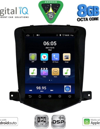 DIGITAL IQ BXF 7925_CPAA TESLA STYLE for CHEVROLET CRUZE mod. 2008-2012