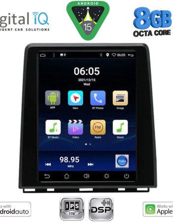 DIGITAL IQ BXF 7947_CPAA (LOW VERSION) TESLA STYLE for RENAULT CLIO - CAPTUR mod. 2019-2026