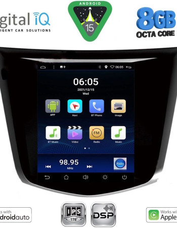 DIGITAL IQ BXF 7968_CPAA TESLA STYLE  for NISSAN QASHQAI - XTRAIL mod. 2014-2021