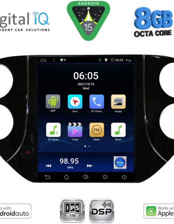DIGITAL IQ BXF 7989_CPAA TESLA STYLE for VW TIGUAN mod. 2010-2013