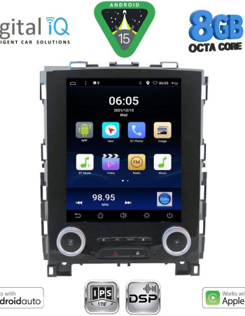 DIGITAL IQ BXF 7998_CPAA TESLA STYLE for RENAULT KOLEOS - MEGANE 4 mod. 2016-2025