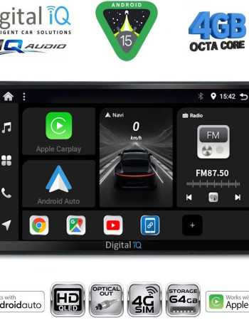 DIGITAL IQ BXK 19004_CPAA (9inc) MULTIMEDIA TABLET for AUDI A4  mod. 2002-2008
