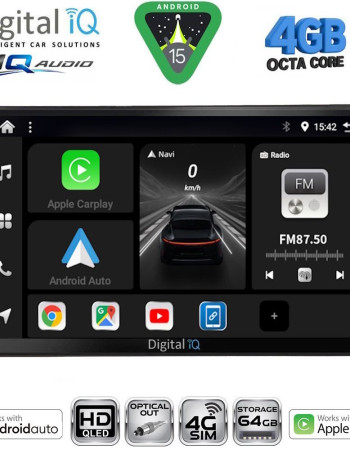 DIGITAL IQ BXK 19005_CPAA (10inc) MULTIMEDIA TABLET for AUDI A4 mod. 2008-2015