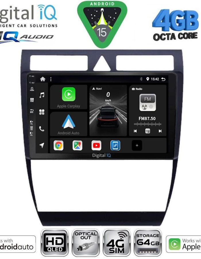 DIGITAL IQ BXK 19006_CPAA (9inc) MULTIMEDIA TABLET for AUDI A6 mod. 1998-2005