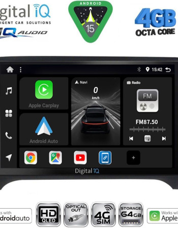 DIGITAL IQ BXK 19009_CPAA (9inc) MULTIMEDIA TABLET for AUDI TT mod. 2007-2015