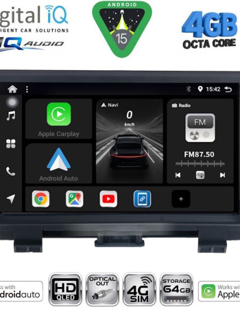DIGITAL IQ BXK 19012_CPAA (9inc) MULTIMEDIA TABLET for AUDI Q3 mod. 2012-2018 (High Version)