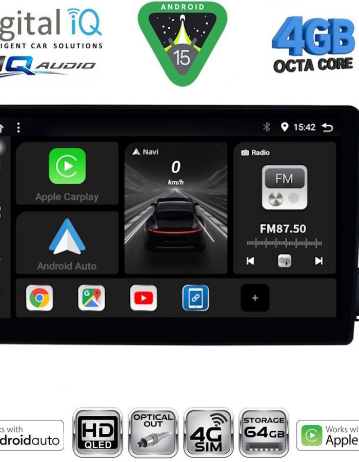 DIGITAL IQ BXK 19015_CPAA (10inc) MULTIMEDIA TABLET for AUDI Q5 mod. 2010-2018
