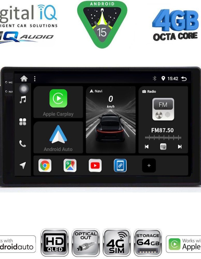 DIGITAL IQ BXK 19042_CPAA (9inc) MULTIMEDIA TABLET for BMW E46 mod. 1998-2005