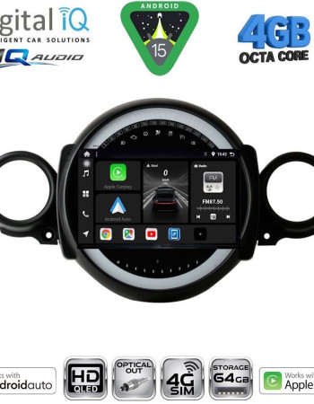 DIGITAL IQ BXK 19064_CPAA (9inc) MULTIMEDIA TABLET for MINI COOPER (R56-R57) mod. 2006-2014 - CLUBMAN (R55) mod. 2007-2014