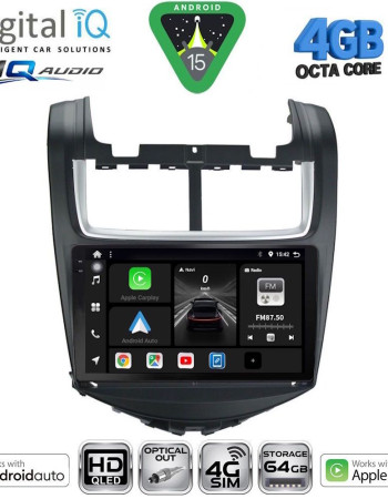 DIGITAL IQ BXK 19075_CPAA (9inc) MULTIMEDIA TABLET for CHEVROLET AVEO mod. 2014-2017
