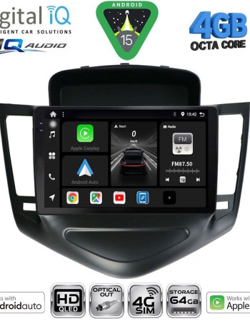 DIGITAL IQ BXK 19076_CPAA (9inc) MULTIMEDIA TABLET for CHEVROLET CRUZE mod. 2008-2012