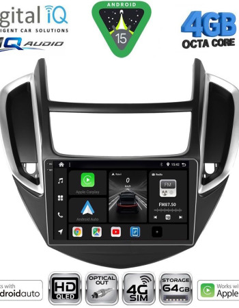 DIGITAL IQ BXK 19080_CPAA (9inc) MULTIMEDIA TABLET for CHEVROLET TRAX mod. 2014-2022