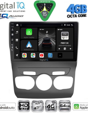 DIGITAL IQ BXK 19085_CPAA (10inc) MULTIMEDIA TABLET for CITROEN C4 -DS4 mod. 2011-2018
