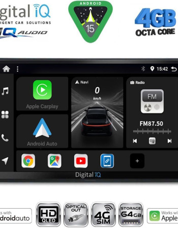 DIGITAL IQ BXK 19086_CPAA (10inc) MULTIMEDIA TABLET for CITROEN C4 - DS4 mod. 2018-2025