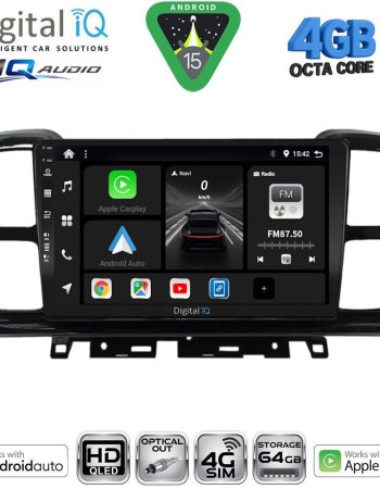 DIGITAL IQ BXK 19088_CPAA (9inc) MULTIMEDIA TABLET for CITROEN C5 AIRCROSS mod. 2017-2021